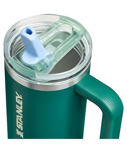 Image of STANLEY Quencher ProTour Flip Straw Tumbler with Leakproof Lid 30 oz | Built-in Straw and Handle | Cup Holder Compatible for Travel | insulated Stainless Steel Cup | BPA-Free | Emerald Honeydew
