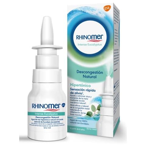 Spray Nasal Descongestionante Intenso Eucalipto Rhinomer Cover