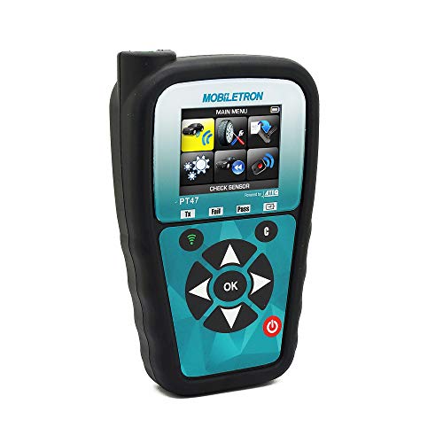 MOBILETRON TPMS Tire Pressure Monitoring System Servicing Tool/Programmer with Built-in OBDII Module | PT47