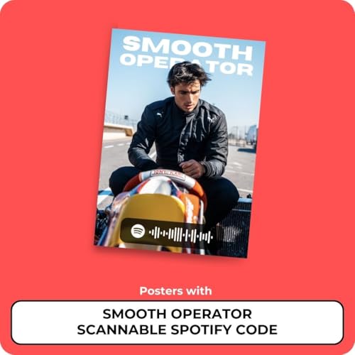 Image of Carlos Sainz Poster (Set of 40) | Formula One Carlos Sainz Mini Posters (15 x10 cm) | Ferrari F1 Poster Carlos Sainz Posters for Wall, Bedroom, Living room | Formula 1 Posters | Glue Dots Included