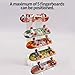 TDHRDHVC Fingerboard Holder,for Mini Longboard Fingerboard,Robust and Easy to Install (5 Dedicated Display Slots)