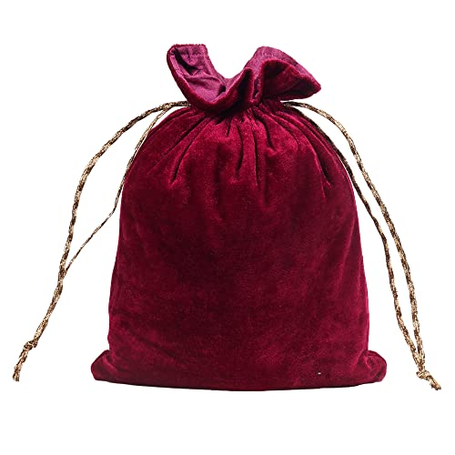 Image of brands velvet Pouches /Drawstring poches /Coin Purse /Gift Bag /Wedding Pouch /Baby Shower Bags /Jewellery Bag /Indian potli Bag /Chocolate Bag size 8 inchx10 inch