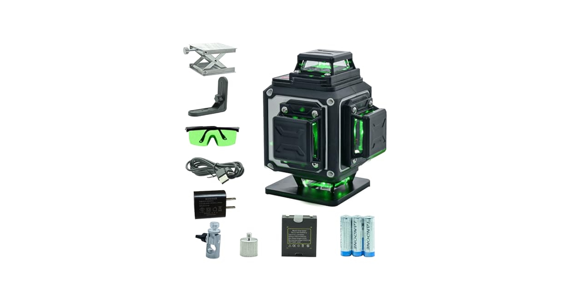 16ライングリーン レーザー 墨出し器 墨出し機4D墨だし器墨出器測定器水平器 Amazon | レーザー墨出し器/16ライン グリーン レーザー墨出し器
