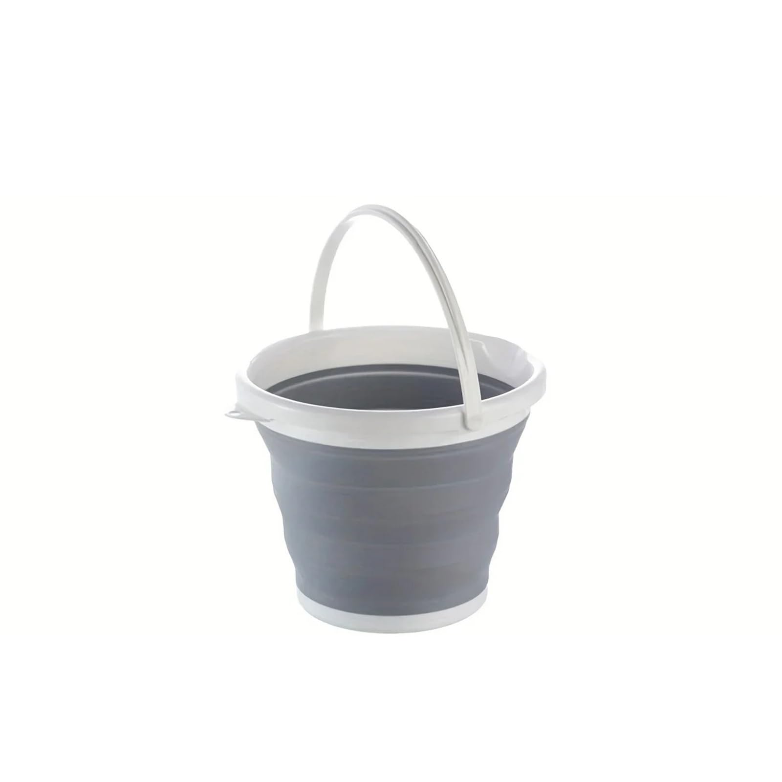 Secchio Pieghevole Secchio d'acqua pieghevole portatile da 5 litri, secchio da pesca for auto all'aperto, secchio espandibile multiuso da viaggio e for uso domestico, secchio for autolavaggio