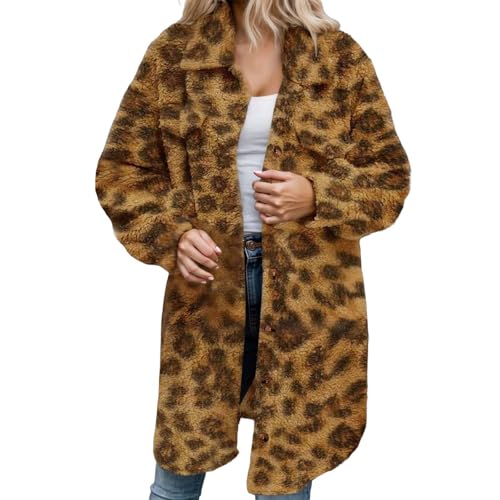 Manteau long polaire ouvert contre le froid, cardigan doux anti-courants d'air