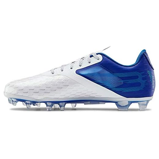Under Armour Men's Blur Lux MC Football Shoe, Team Royal (402)/White, 9 M US