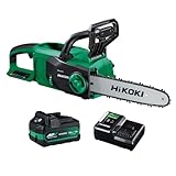 HiKOKI(ハイコーキ) 36V 充電式 チェンソー CS3630DB ガイドバー300mm ツールレスソーチェン交換 新型蓄電池1個・充電器付 CS3630DB(XPZ)