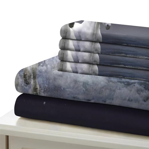 Housse de couette microfibre de qualité supérieure motif cheval 3D - 7