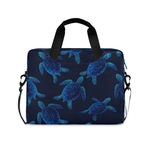 Bolso para Laptop con diseño de tortugas azules miniatura 1