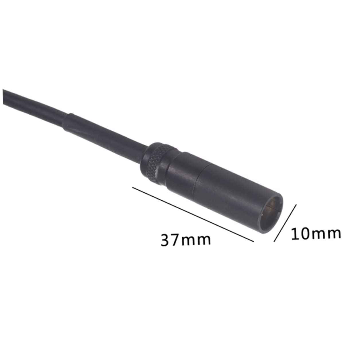 Abaodam 3 Piezas Cable macho de 3 pines a hembra de 3 pines cable de micrófono cable de auriculares Altavoces cable de extensión cable micro xlr mini tejer altavoz hombre a mujer