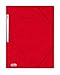 Produktbild ELBA 100200990 Eckspannermappe Eurofolio 10er Pack mit 3 Klappen 450 g/m² für DIN A4 Dokumente in rot