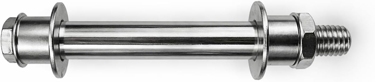 Schubkarrenrad PU Vollgummi 3.50-8 - Ø350 x 80mm inklusive Achse
