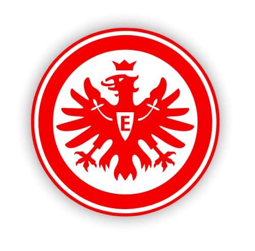 StickerGreen Eintracht Francfort Sticker, Aufkleber, Doppelpack, mehrere Größen (5)
