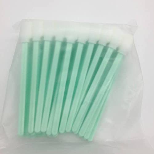 10pcs Piezoelectric Photo Machine/Inkjet Printer Head Cleaning Wipe Stick Ink Brush Cotton Swab Sponge Stick Wiper Printer Head