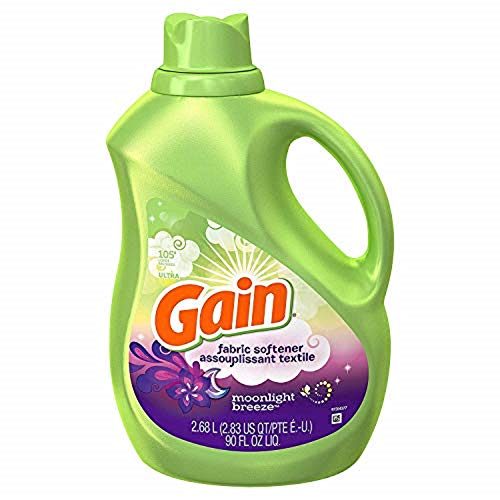 Gain Ultra Laundry Fabric Softener, Moonlight Breeze - 90 Fl.Oz / 2.68 L - 105 Loads