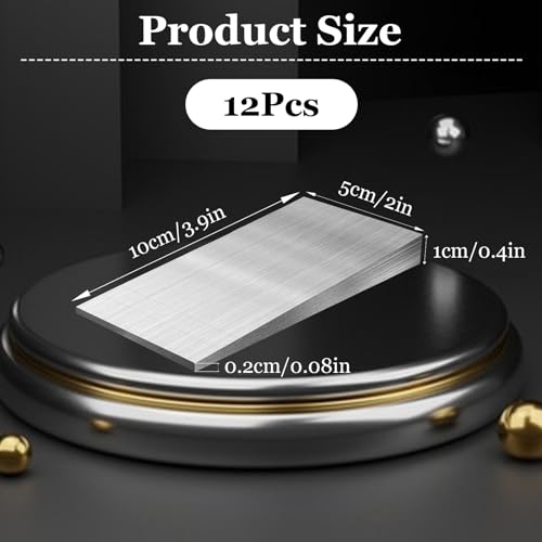 12 pcs steel flange wedge 434 x 234 triangle metal wedges shims for lathes welding machines