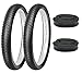 2er Set Fahrradreifen 18x1,75 Zoll 47-355 mit Autoventil Schläuchen AV
