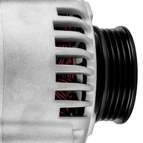 Image of PHILTOP Alternator Compatible With 1993-1994 Tercel, 1995-1998 Tercel Automatic, 1993-1998 Paseo(70 Amp) 13486N 12V CW 4-Groove Pulley