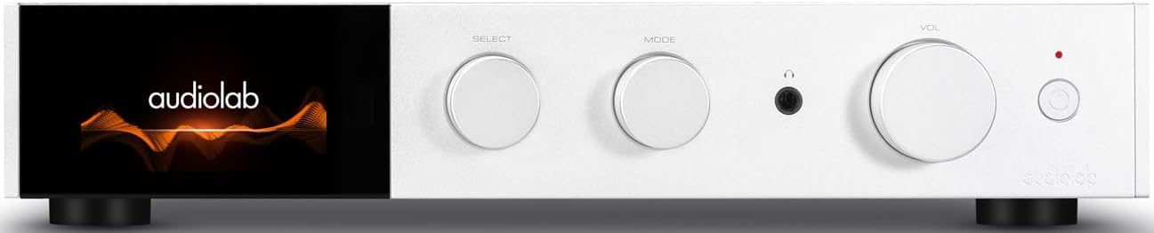 Audiolab 9000A Front Panel with Audiolab Logo