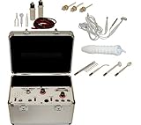 LCL Beauty Portable 4 in 1 Multifunction Facial Machine: Galvanic, High Frequency, Vacuum, Sprayer