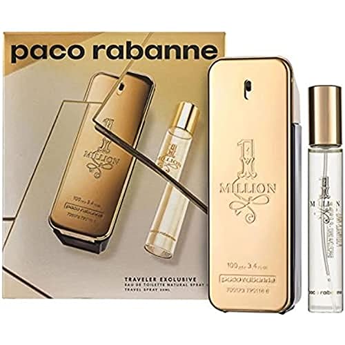 Paco Rabanne 1 Million 2 Piece Gift Set: Eau De Toilette 100ml -Eau De Toilette 20ml