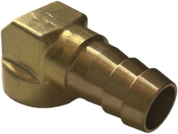 ML-10: L-Shaped Hose Connector for Valves with 3/8" Short Nipples
