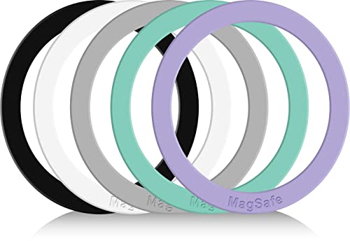 Anneaux magnétiques MagSafe universels en métal coloré pour iPhone 14/13/12 et Samsung S22