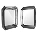 Haojavo Screen Protector for Fitbit Ionic Case, 2 Pack Slim Fit TPU All-Around Full Front Screen Protective Case for Fitbit Ionic Smart Watch Bands Accessories