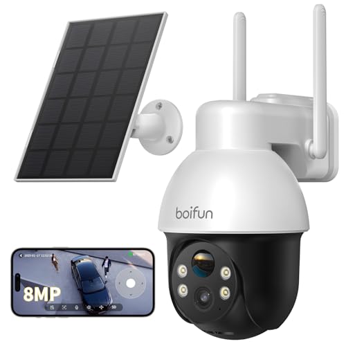 新品⭐️BOIFUN500万超高画素ソーラー防犯カメラ屋外ワイヤレス家庭用屋外 新品⭐️BOIFUN500万超高画素ソーラー防犯カメラ屋外ワイヤレス家庭用