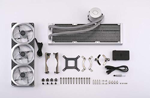 Build My PC, PC Builder, Cooler Master MasterLiquid ML360P Silver Edition ARGB