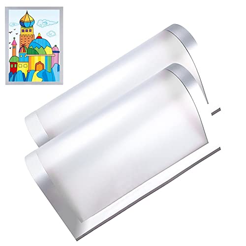 Wudaizhi Cadres D'images Magnétiques, Cadres Photo Magnétiques De Taille A4 De Taille A4 avec Poche Claire pour Le Réfrigérateur, Le Casier, Armoire De Bureau