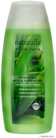 NATURALIA Aloe Bath and shower gel with pure Aloe Vera de Valencia - pharmaceutical quality - 200 ml