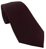 Una prenda esencial para el armario, esta corbata de seda lisa es un verdadero clásico.