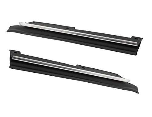 Yates Performance 1983-1989 Mustang Convertible Inner Quarter Window Weatherstrip Moldings - Pair