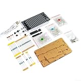 Sarini Sprachgesteuerte Musikspektrumanzeige DIY Elektronikbausatz Rhythmus Licht Pickup Lautsprecher Kombination