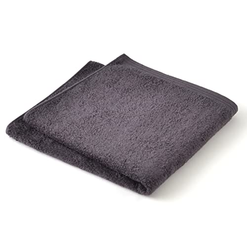 ホットマン 1秒タオル ヘアバスタオル ダークグレー ホットマンカラー タオル 18色 日本製 綿100% 薄手 ミニバスタオル 瞬間吸水 最高級超長綿 HB_DGY