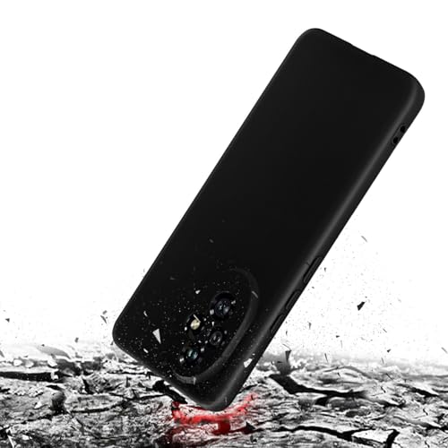 32nd Liquid Silicone Case Cover for Honor 200, Slim and Durable Protective Case - Black - Image 3