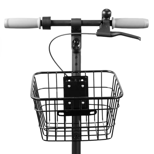 Korb Vorne Fahrrad - Fabnehmbar Ahrradkorb - Metall Korb Für Vorne Auch Für E Bike E Scooter Geeignet - Mehrzweck-Fahrradkorb Für Haustiere, Shopping, Pendler, Camping Und Outdoor