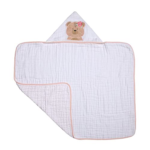 Papi Textil Toalha De Banho Soft Papi Friends C/Capuz Bord. 90Cm X 75Cm Contem 01 Un