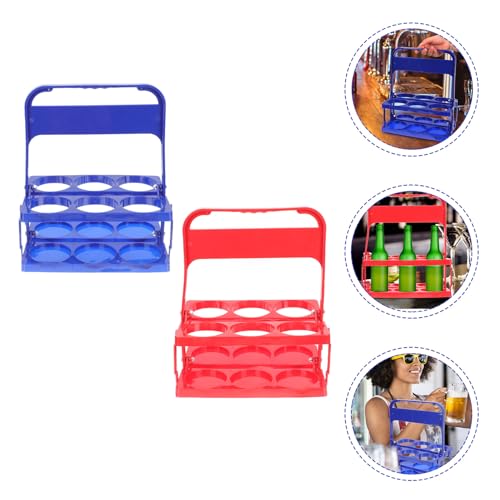 Support de rangement robuste pliable pour sécuriser le transport de vin et bière - 6