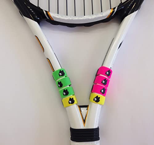 izzers Tennis Score Keeper Mark & See Score Easily 2-Pack Pink/Green/Yellow