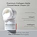 MDP+ Premium Collagen Naite Thread Neck Cream 2.0 | Skin Tightening, Firming, 3.38oz/100ml, Anti-Aging, Moisturizer Face Cream, Neck & Décolleté Wrinkles, Soft Smooth Skin