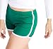 Popular Basics Women's Retro Inspired Cotton Blend Casual Athletic 'Running' Short