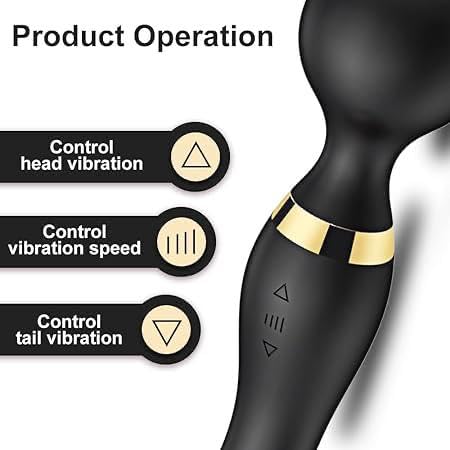 Dual vibration body massage, electric handheld muscle relactor Dual vibration body massage, electric handheld muscle relactor