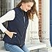 MISS MOLY Chaleco Mujer Ligero Acolchado Chaquetas de Cremallera con Cuello Mao...