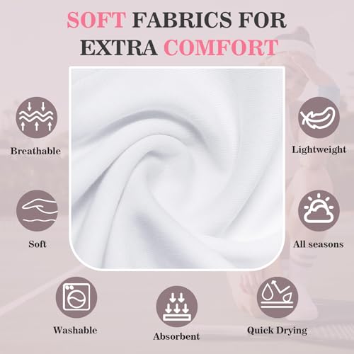 Image of 8 Pack Headbands for Women, Elastic Soft Hair Bands Non Slip Women's Fashion Headbands for Daily Workout Yoga Running