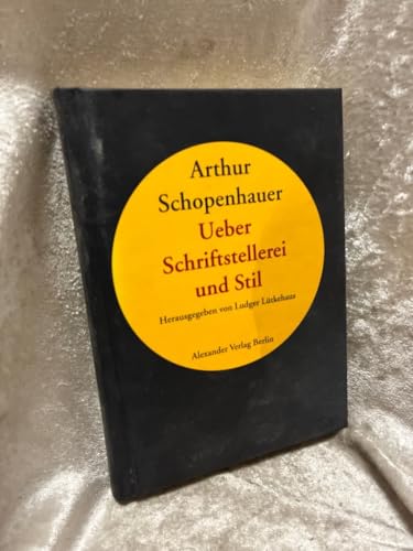 Ueber Schriftstellerei Und Stioul