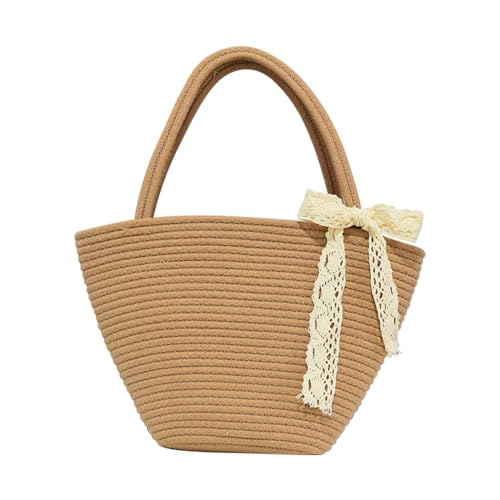 Sac cabas en coton fait main pour femme : le grand sac de plage hobo tissé