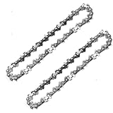 Elikliv 充電式 チェーンソー 替刃 チェーン 8インチ ソーチェーン 2個セット 46コマ 8インチ チェーンソーの替刃 電動のこぎりアクセサリー交換 ガイドバー200mmに対応