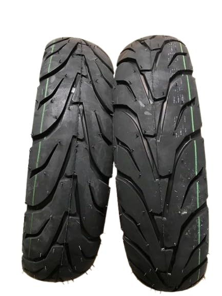 2 x Reifen Set 90/90-10 TL 1 x Vorne 1 x Hinten 50J Roller Scooter Scooter Motorroller